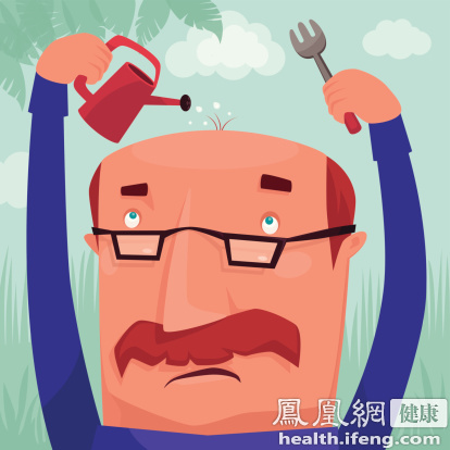 男人脱发 必须这么治才有效